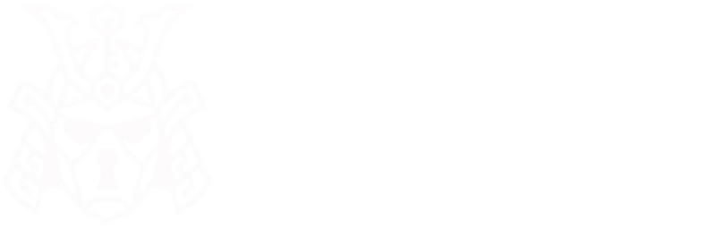 KuraGuardian Logo Blanco